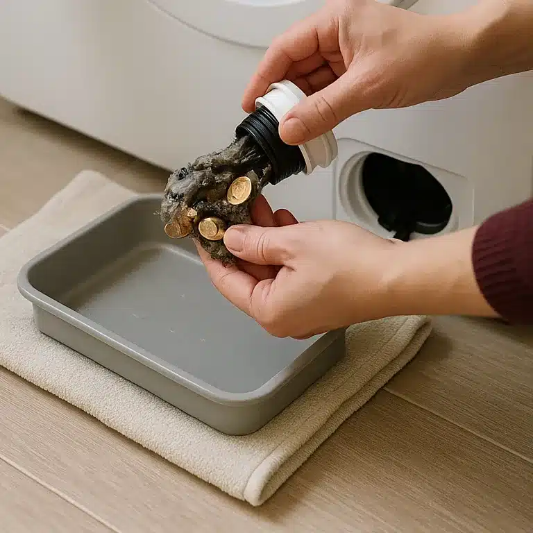 How to clean your washing machine filter - quick guide
